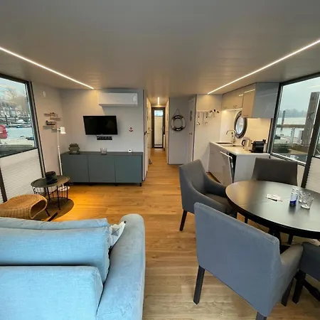 Hausboot Fjord Mobydick In Mit Dachterrasse